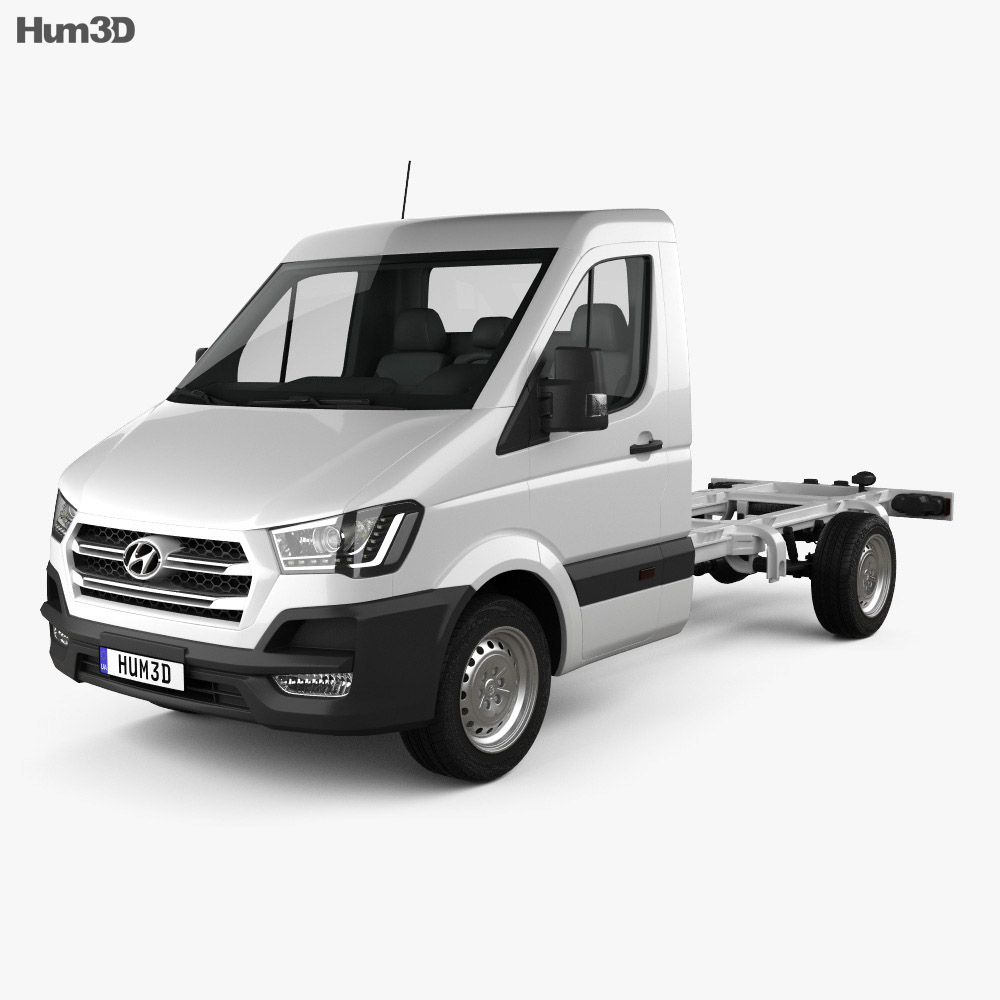 Hyundai H350 Cab Chassis 2018 3D模型