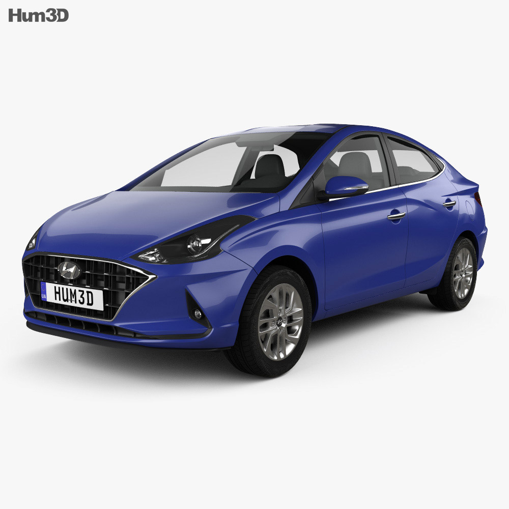 Hyundai HB20 S 2022 3D-Modell