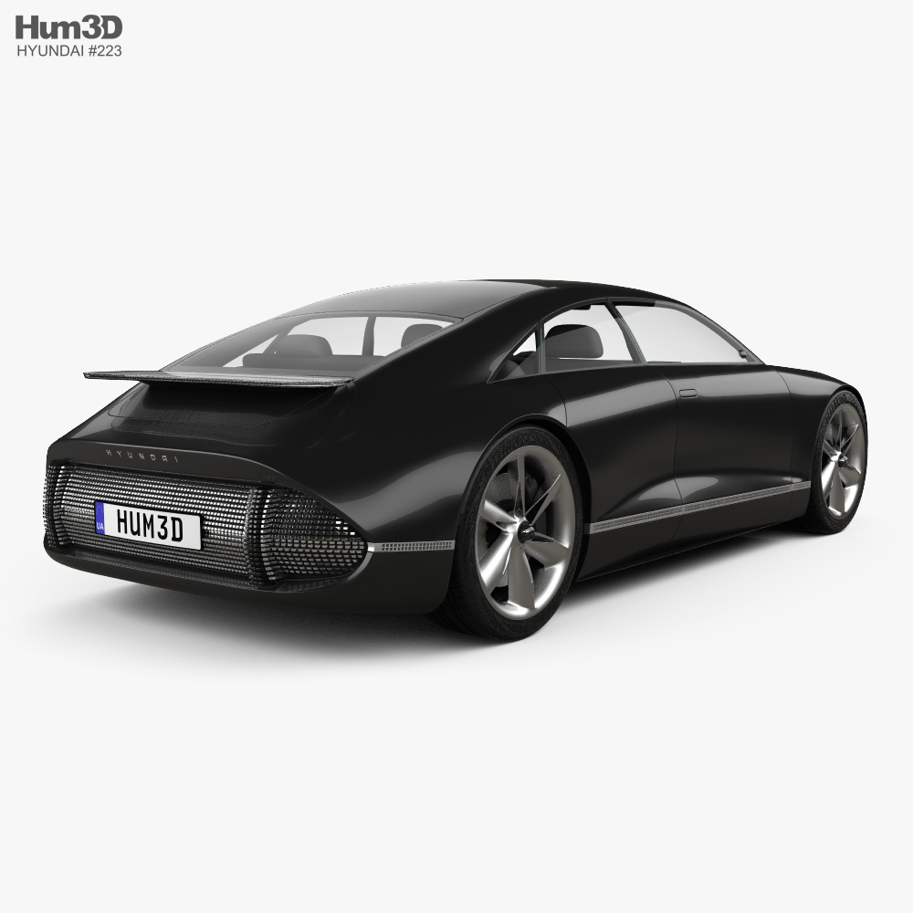 Hyundai Prophecy 2020 Modello 3D vista posteriore
