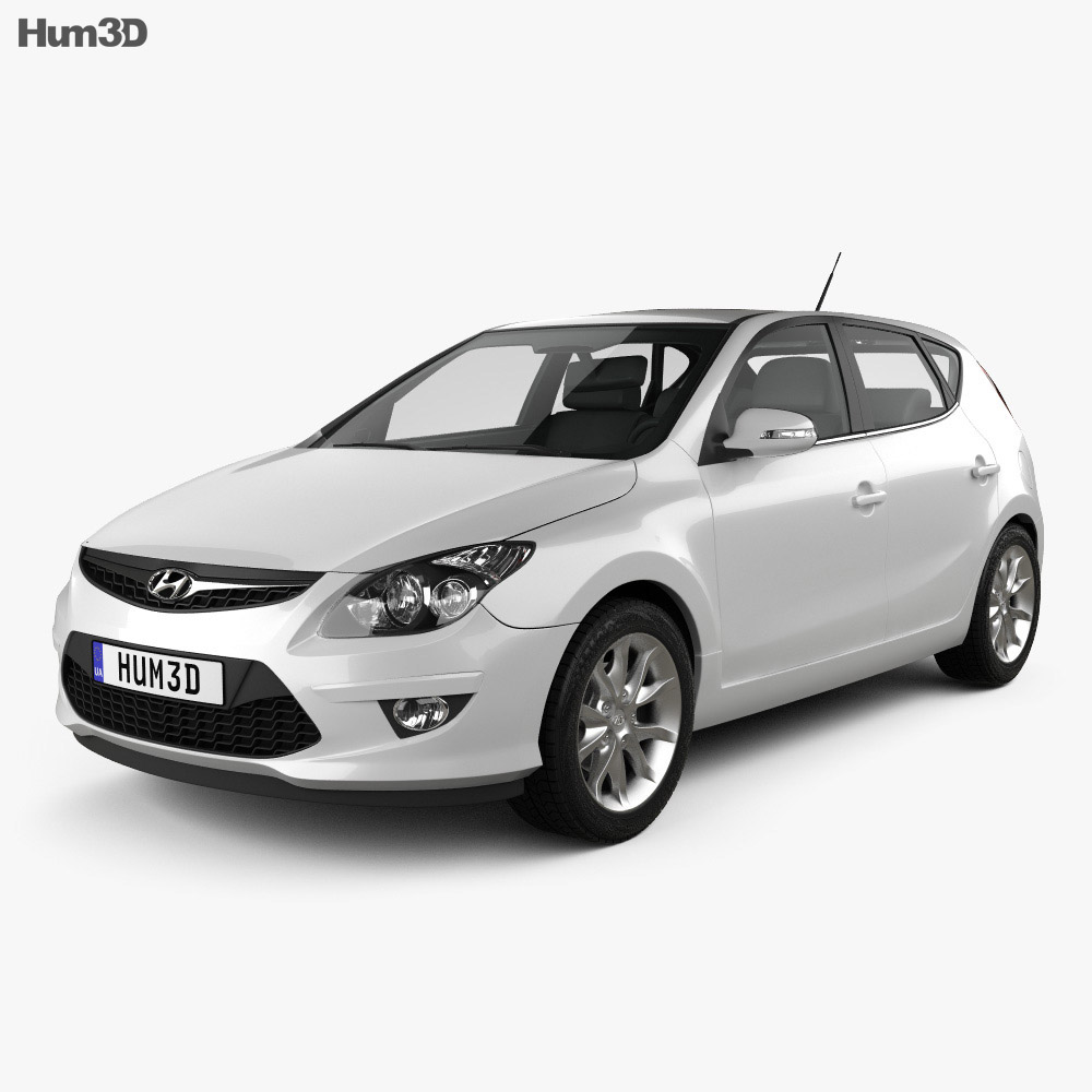 Hyundai i30 2014 3D 모델 