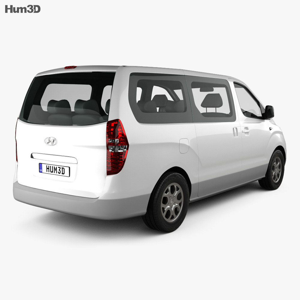 Hyundai Starex (iMax) 2011 3D 모델  back view