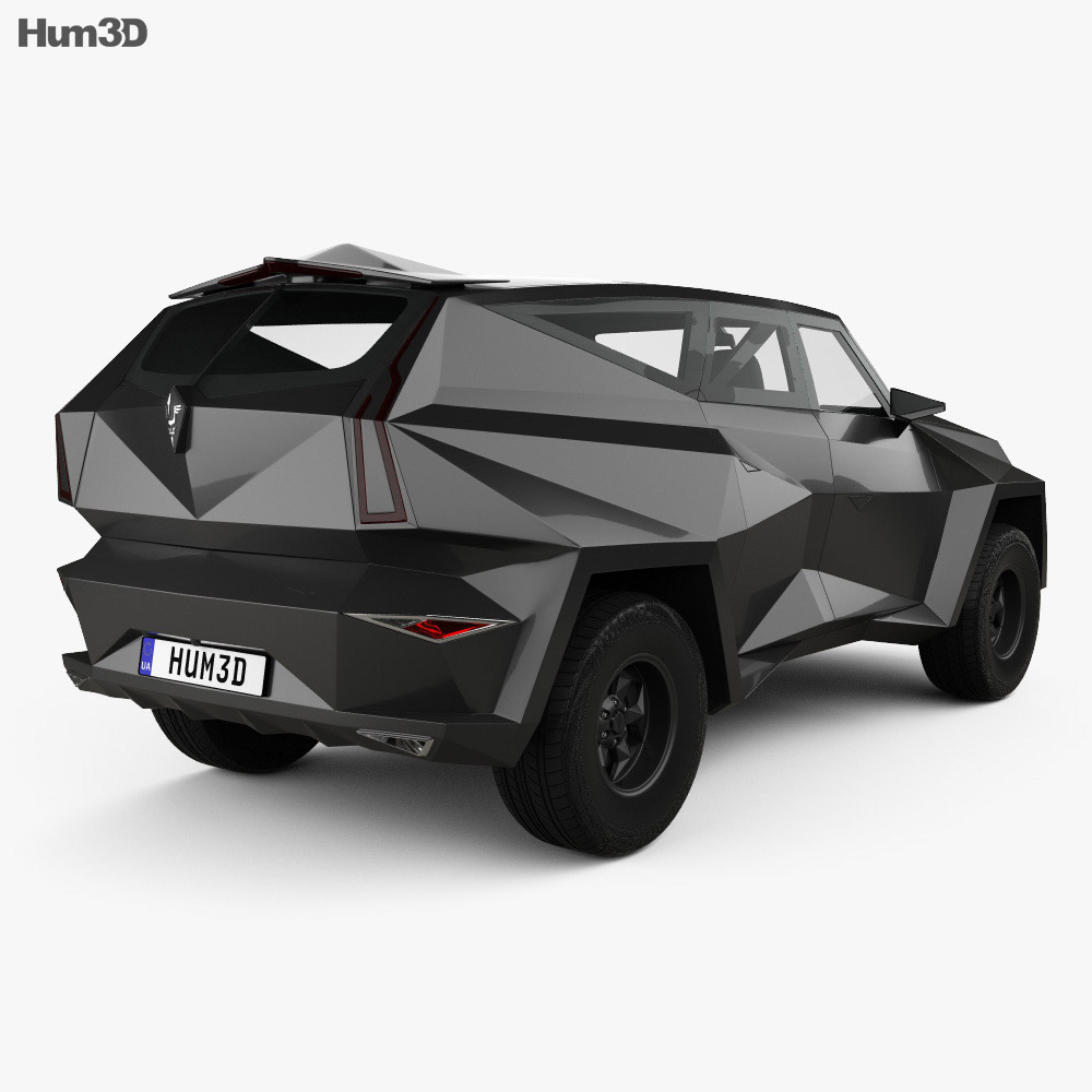 IAT Karlmann King SUV 2022 3D модель back view