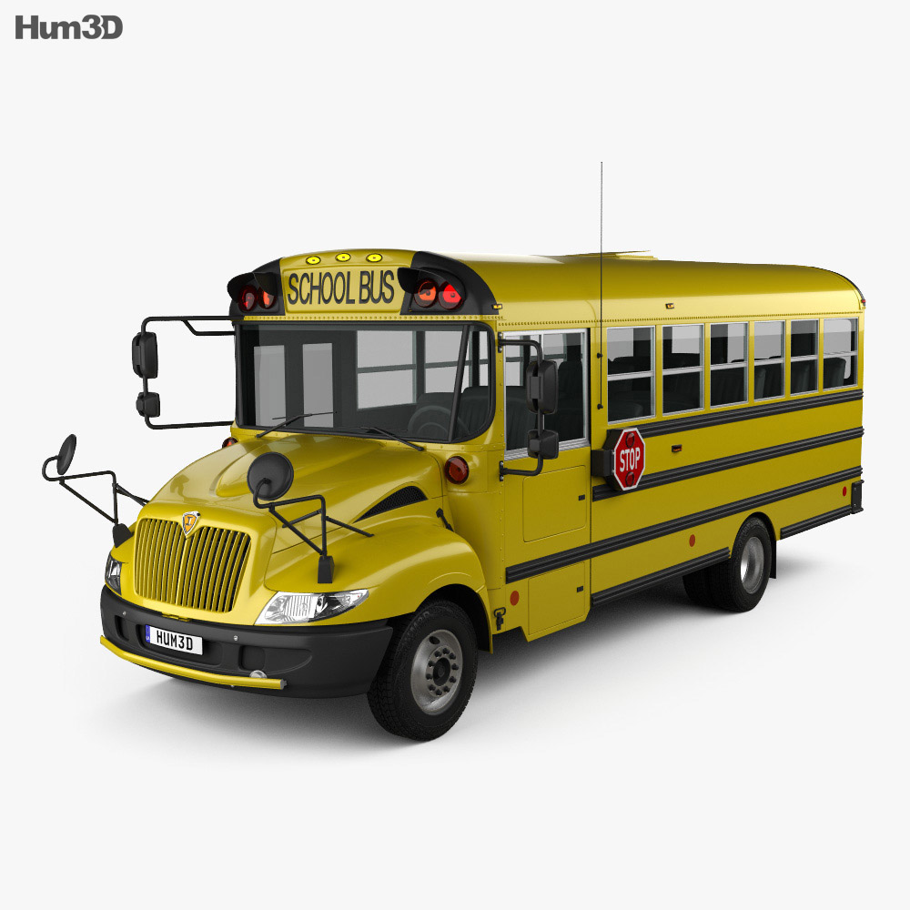 IC BE Autobús Escolar 2012 Modelo 3D