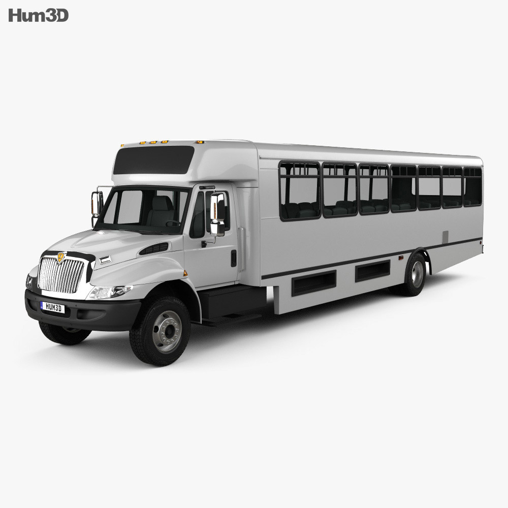 International Durastar IC HC bus 2011 3d model