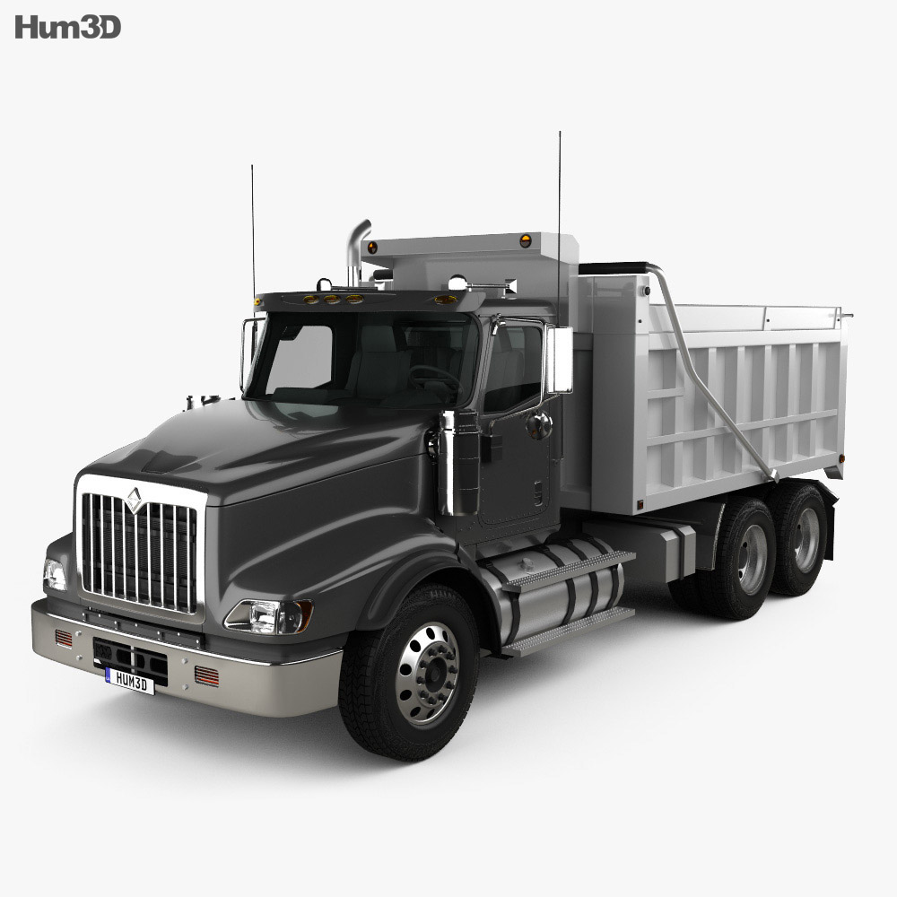 International Paystar Dump Truck 2014 3d model