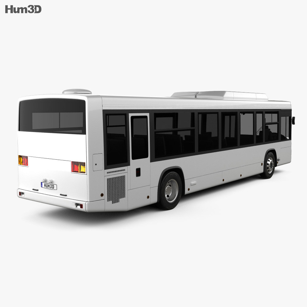 Isuzu Erga Mio L3 bus 2019 3D model - Vehicles on Hum3D