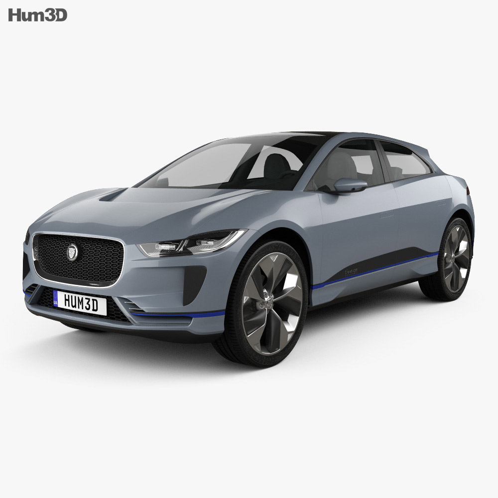 Jaguar I-Pace 概念 2016 3D模型
