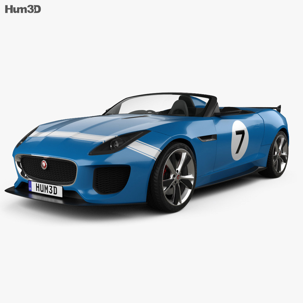 Jaguar Project 7 2014 Modèle 3d
