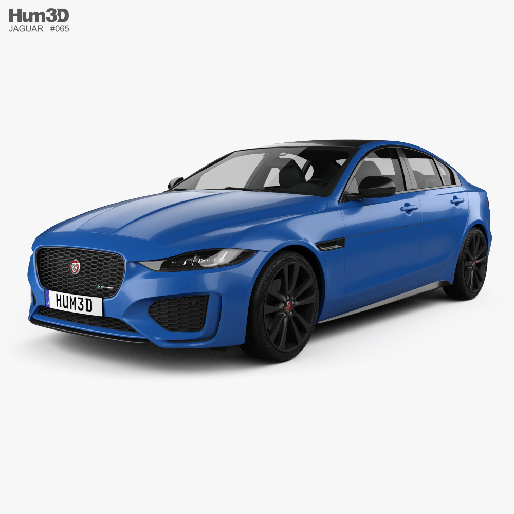Jaguar XE Reims Edition 2022 3Dモデル