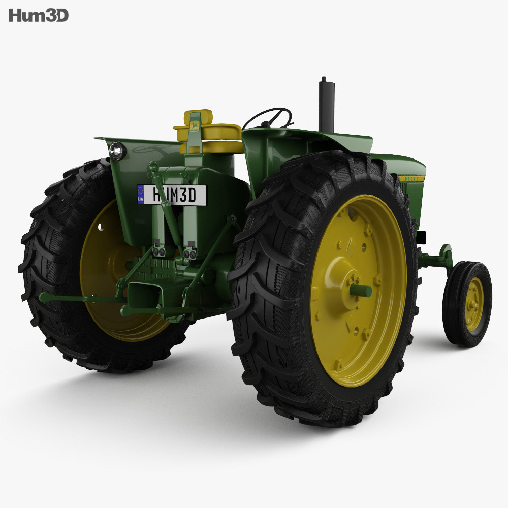 John Deere 2520 2012 3D model - Vehicles on Hum3D