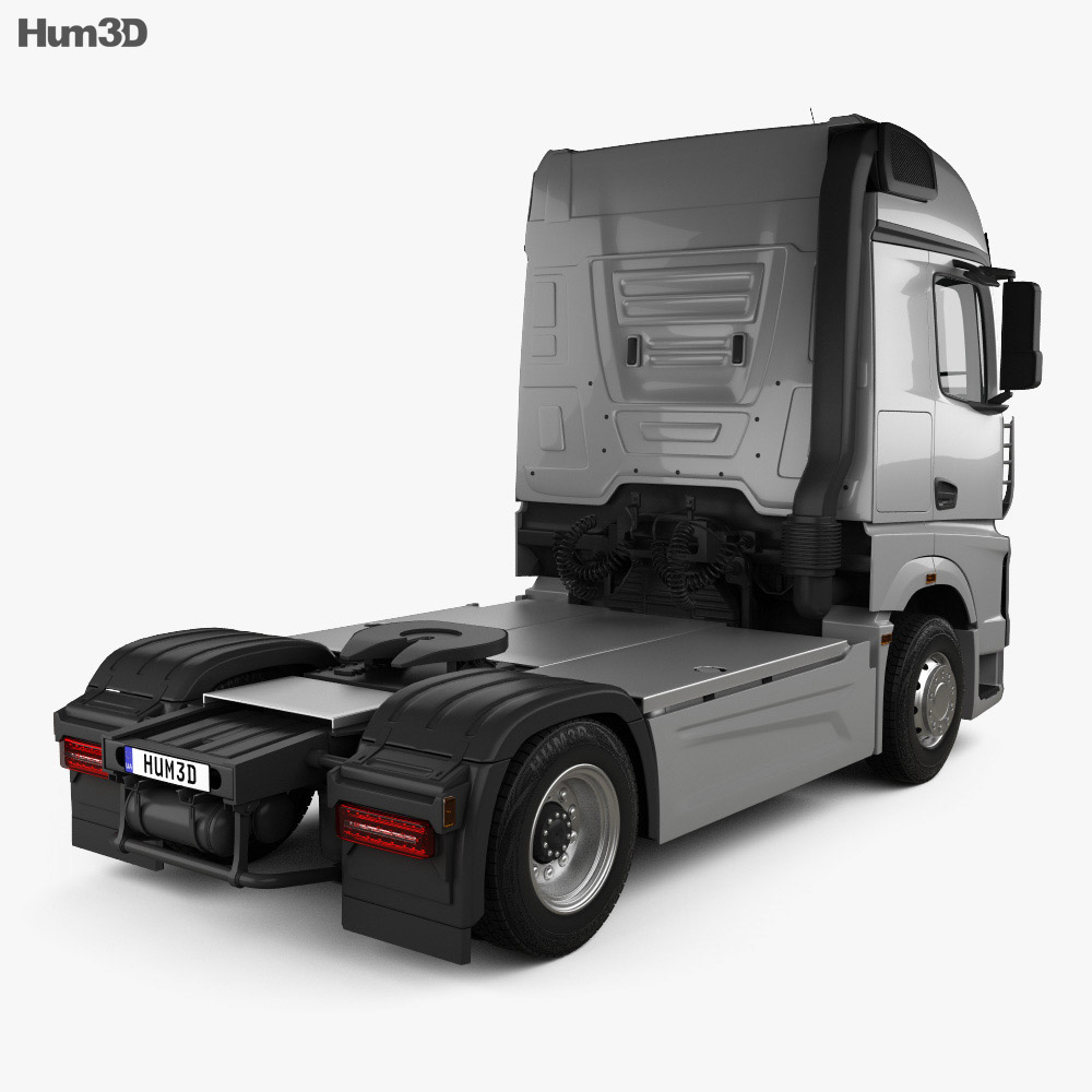 KamAZ 54901 Tractor Truck 2018 3d model back view