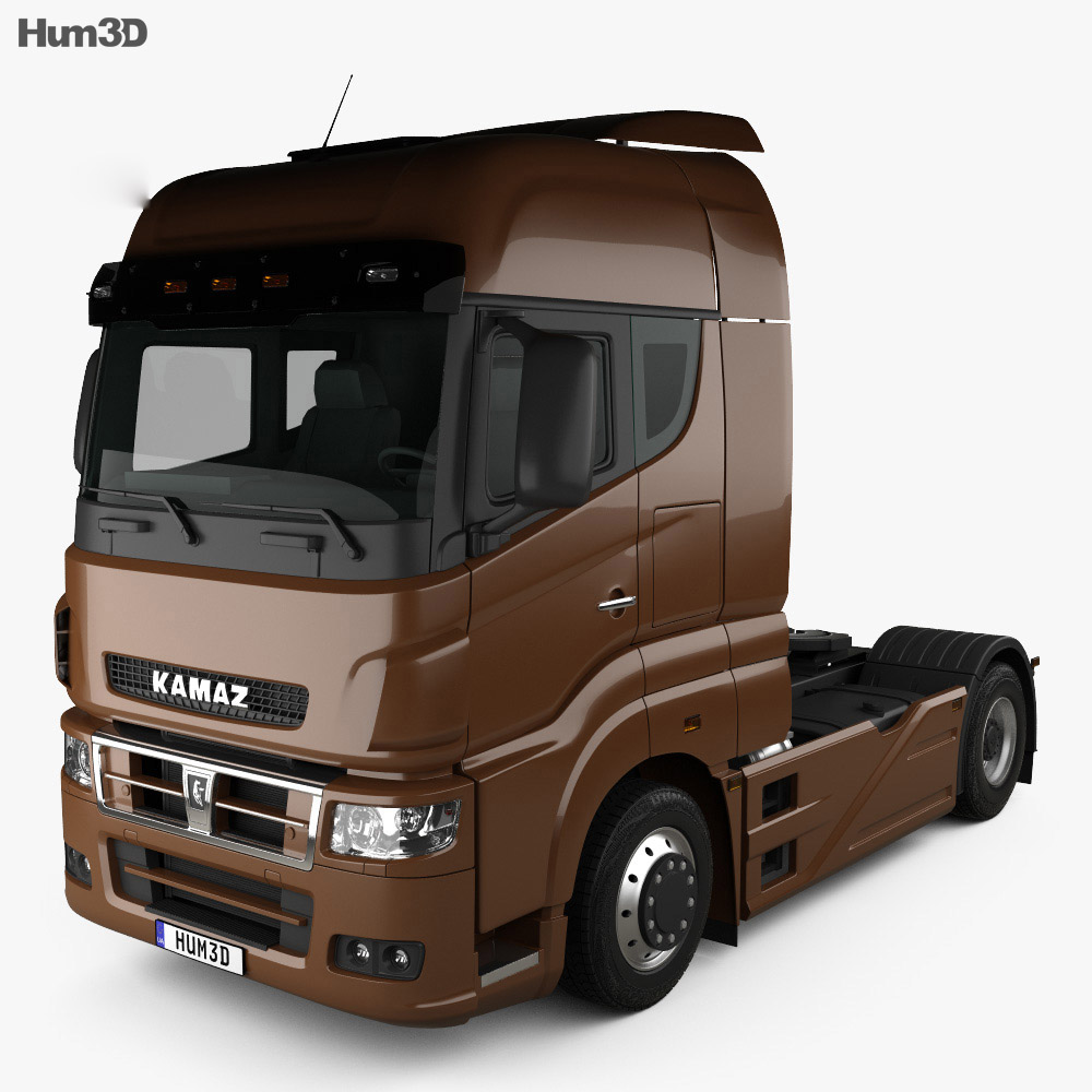 KamAZ 5490 S5 牵引车 2014 3D模型