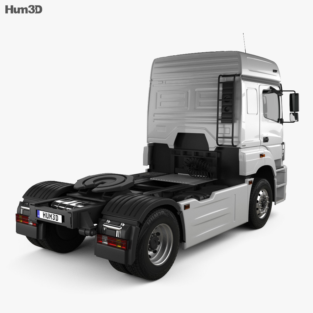 KamAZ 5490 T5 Tractor Truck 2015 3d model back view