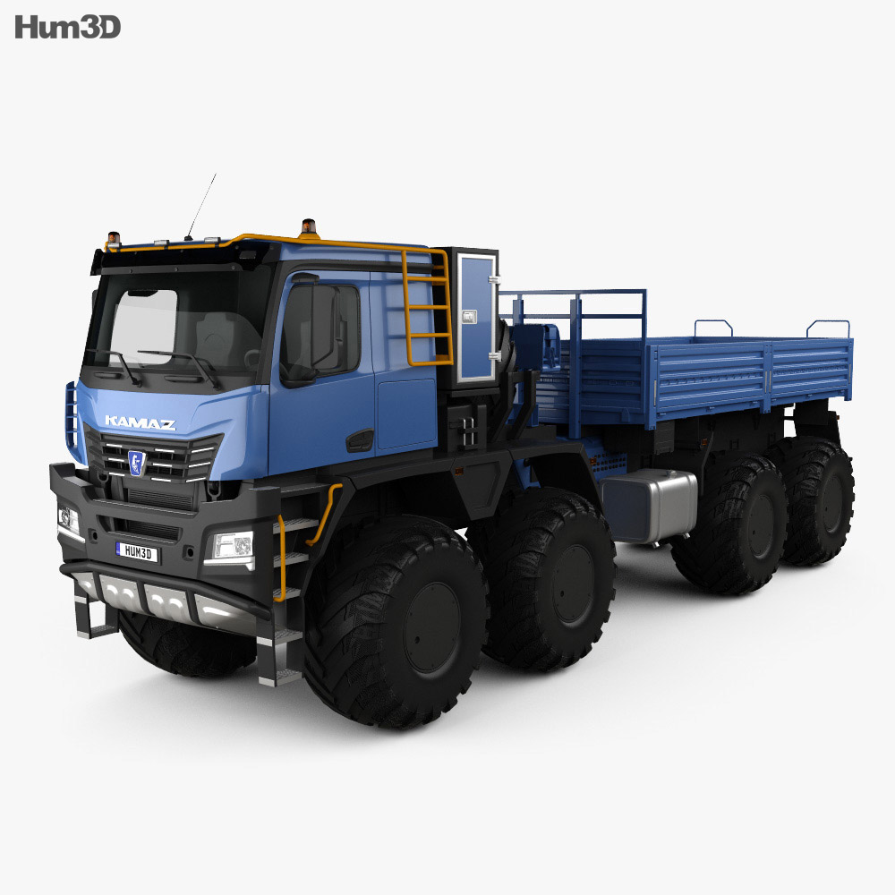 KamAZ 6355 Arctica Truck 2019 3d model