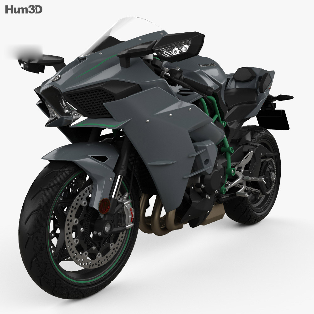 Kawasaki Ninja H2 2015 Modèle 3d