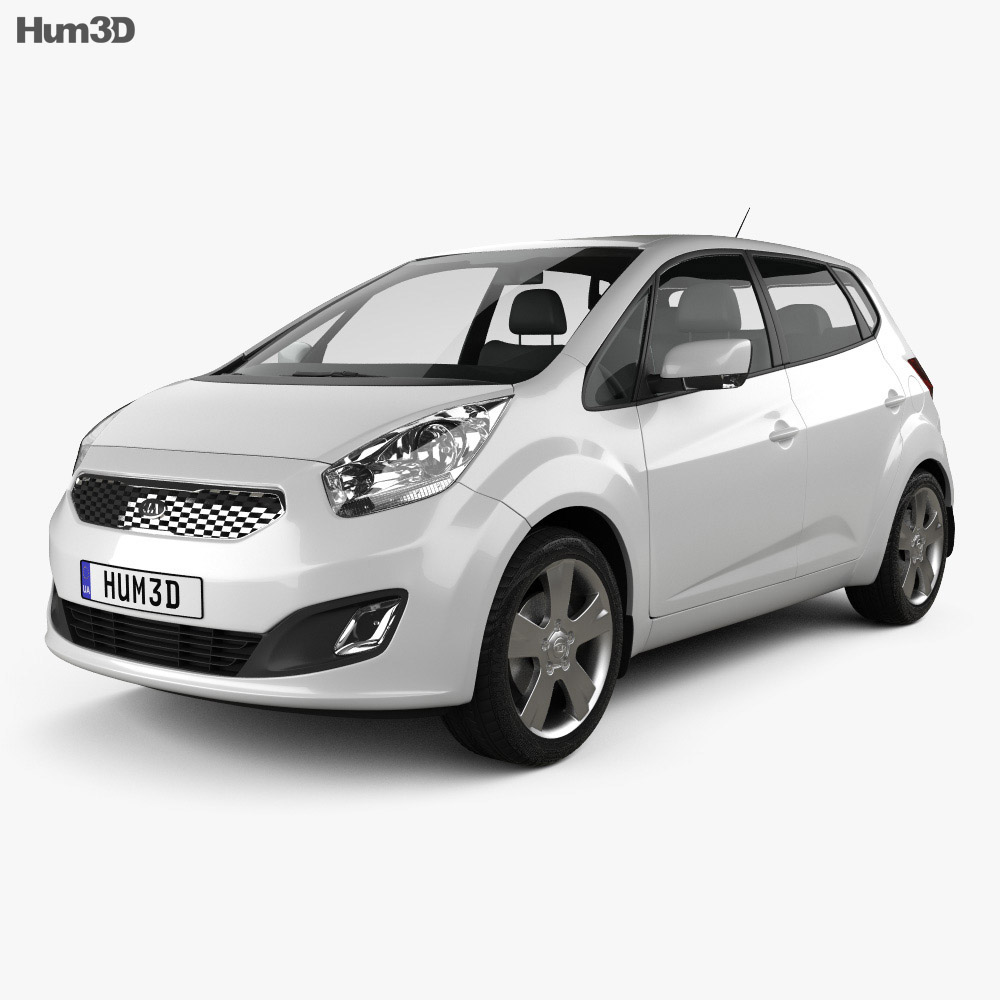 Kia Venga 2014 3d model