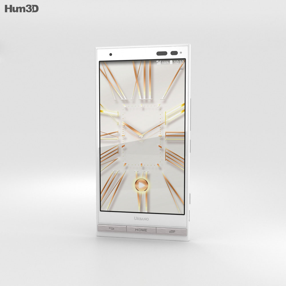 Kyocera Urbano V01 Blanc Modèle 3d