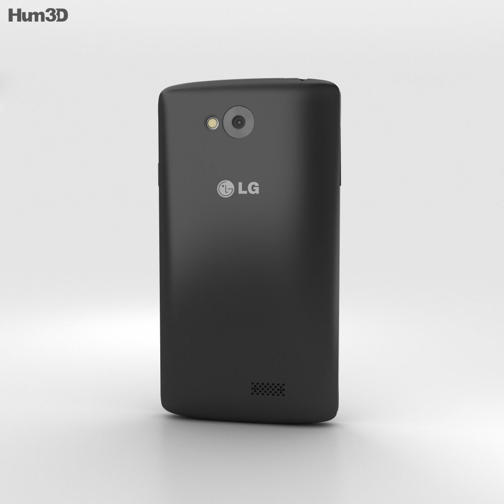 LG F60 Black 3d model