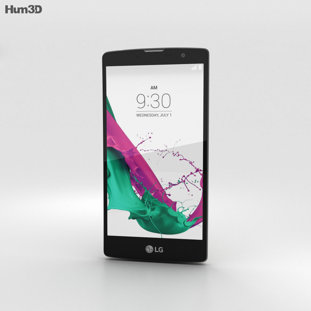LG G4c Shiny Gold Modelo 3D