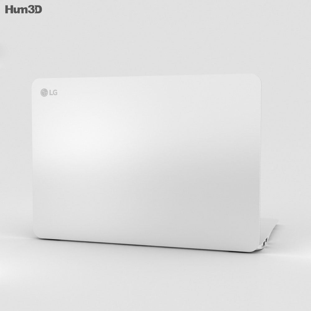 LG Gram 13-inch Snow White 3d model