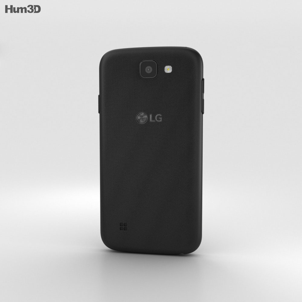LG K3 Black 3d model