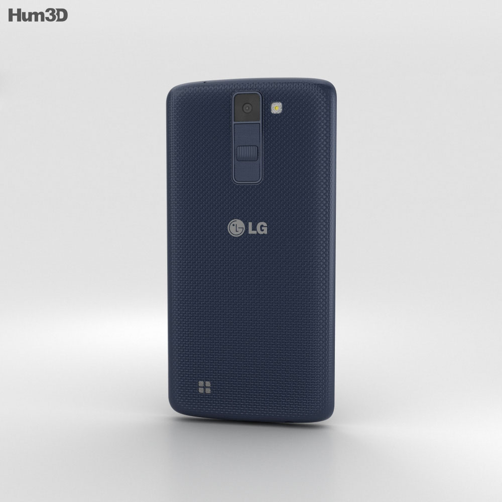 LG K8 Blue 3d model