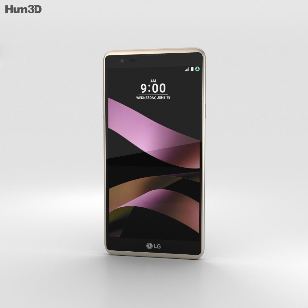 LG X Style Gold 3D-Modell