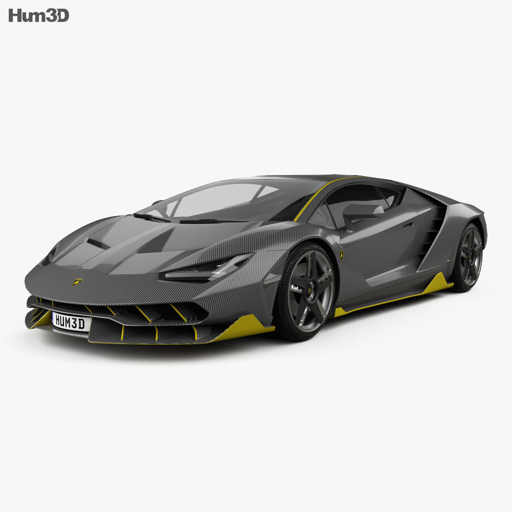 Lamborghini Centenario 2020 3D模型
