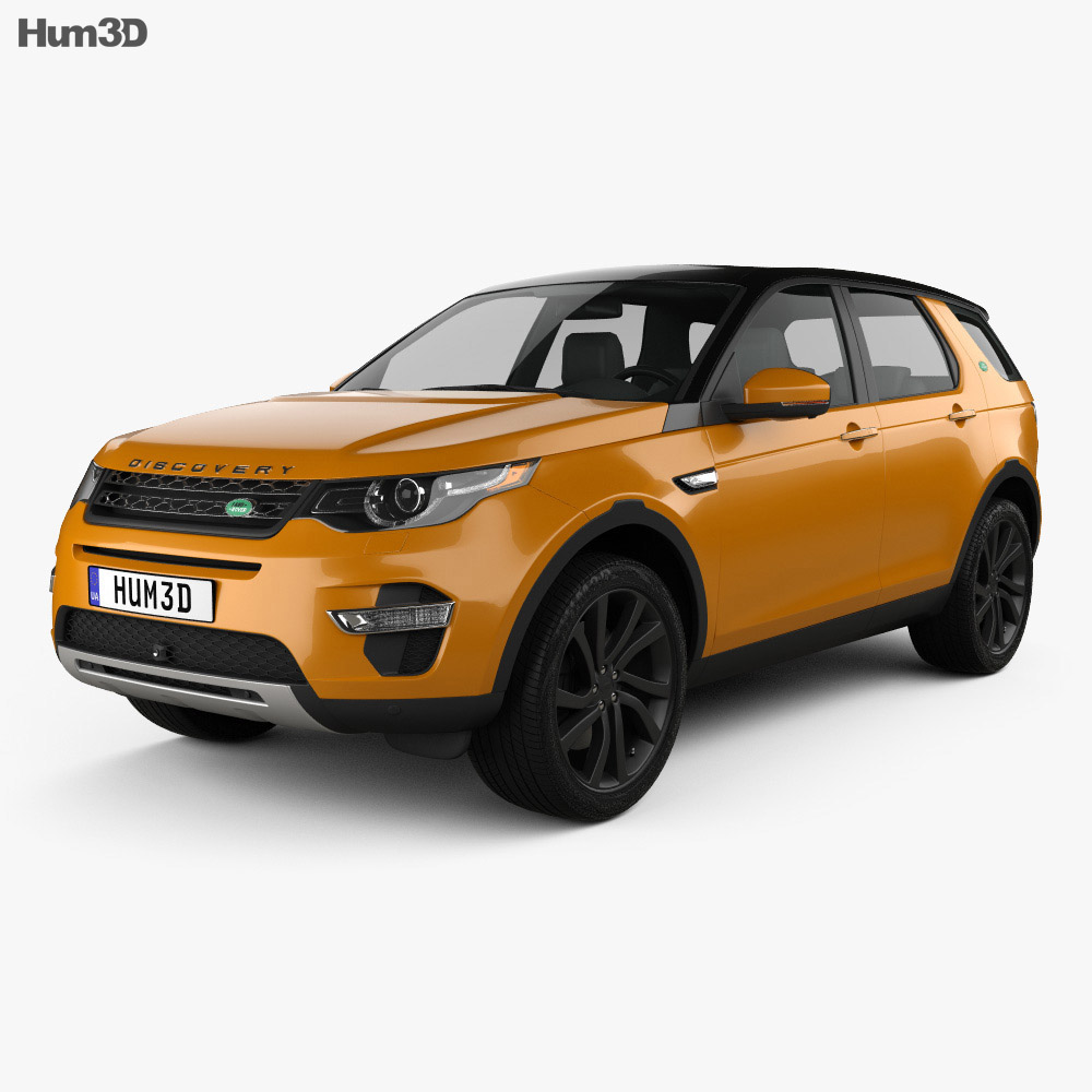 Land Rover Discovery Sport HSE Luxury 2017 3D模型