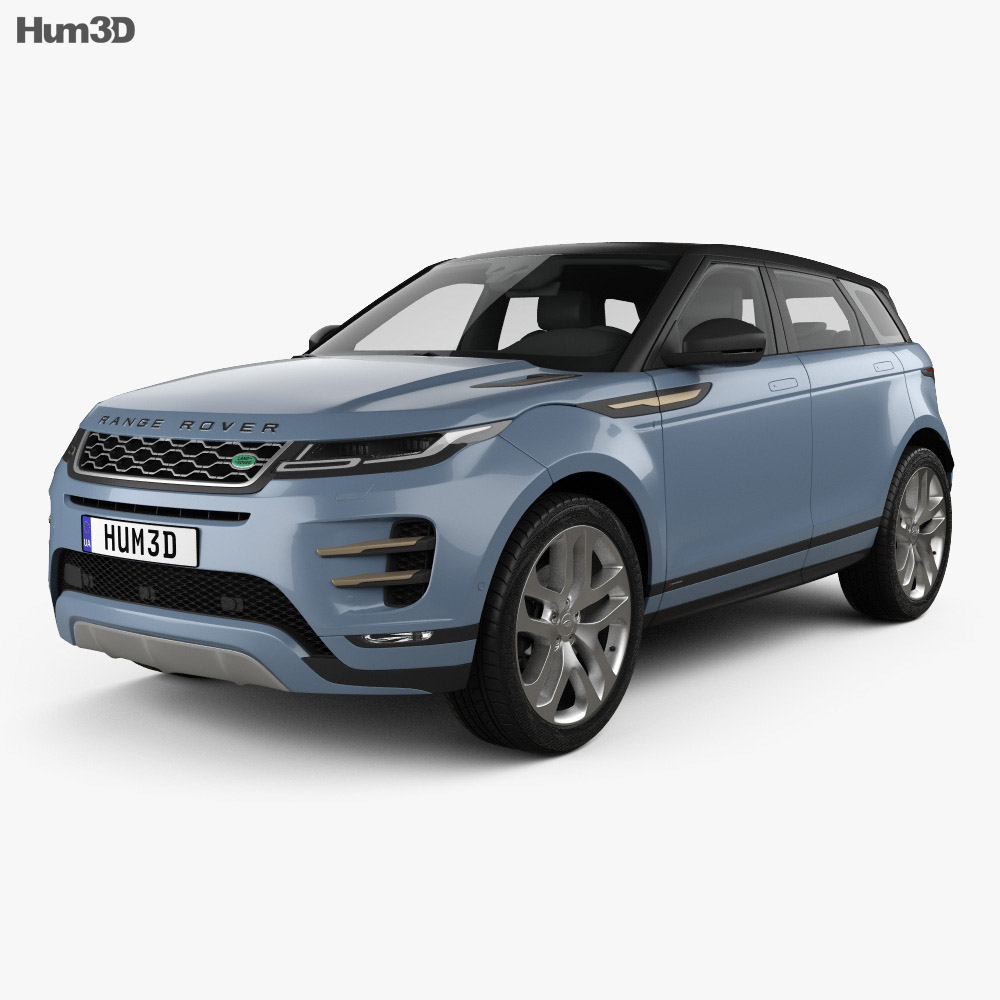 Land Rover Range Rover Evoque R-Dynamic First Edition 2022 3D模型