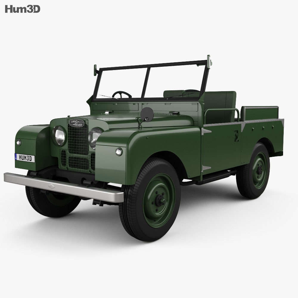 Land Rover Series I Churchill 1954 3D模型
