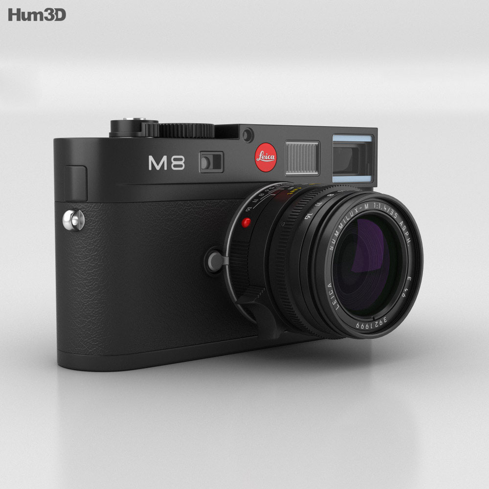 Leica M8 Black 3d model