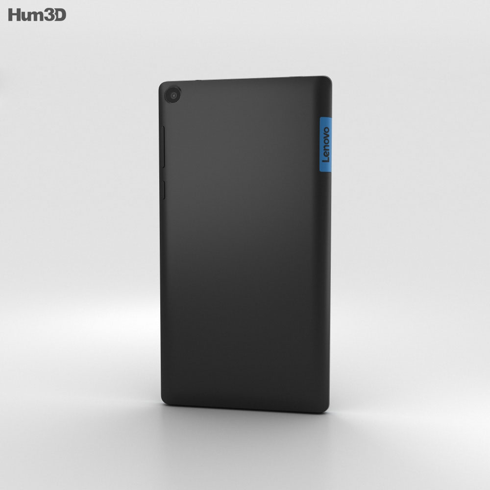 Lenovo Tab 3 7 黑色的 3D模型