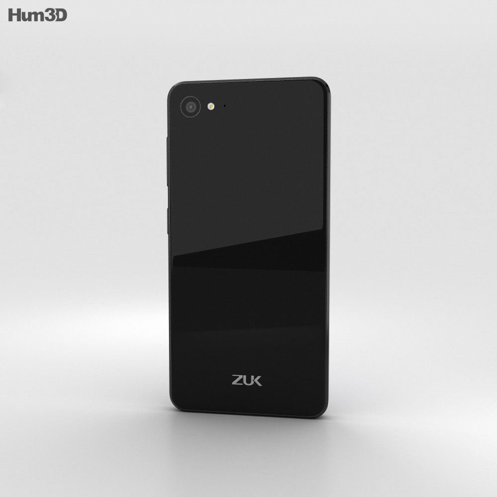 Lenovo ZUK Z2 Titanium Black 3D模型