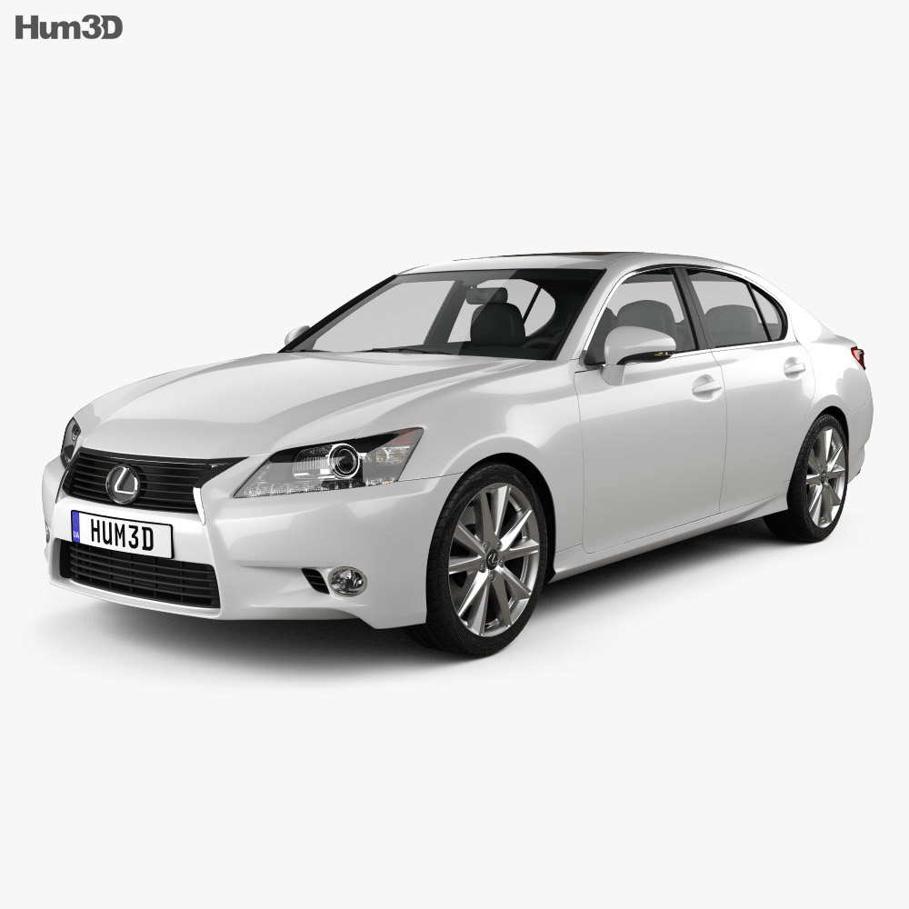 Lexus GS 2014 3d model