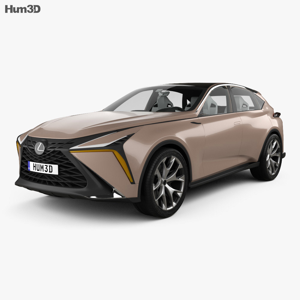 Lexus Lf 1 Limitless With Hq Interior 18 3d Model Vehicles On Hum3d