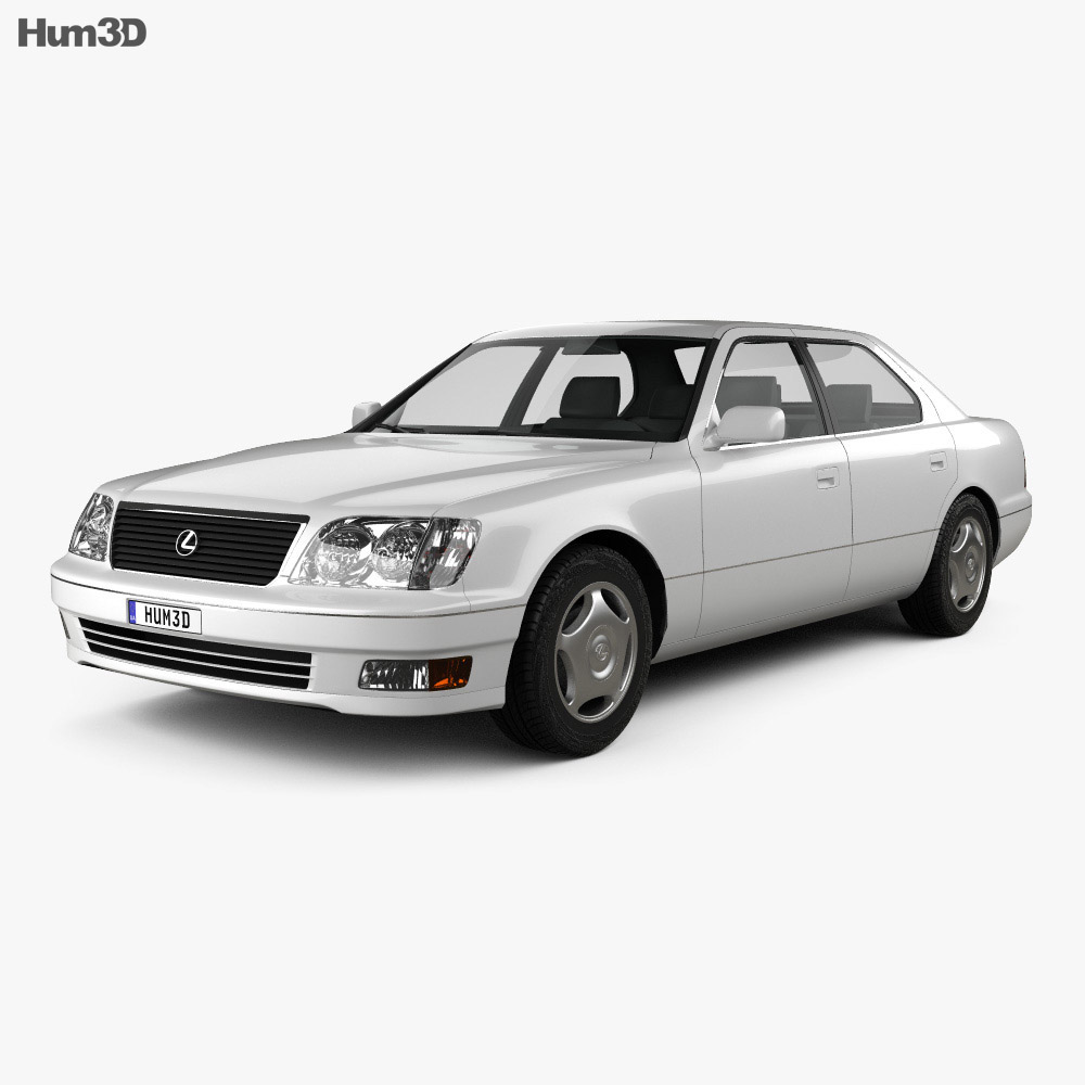 Lexus LS (XF20) 1997 3D 모델 