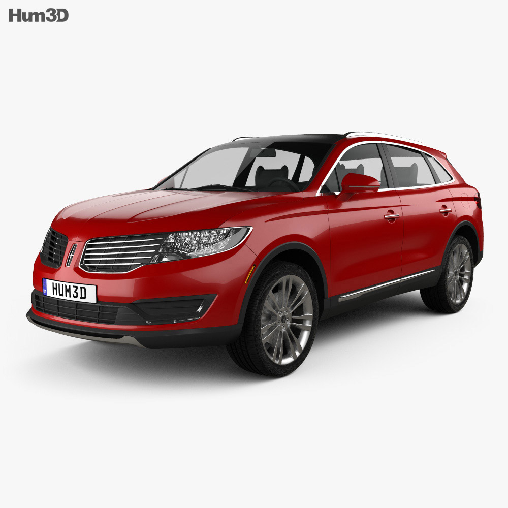 Lincoln MKX 2019 3d model