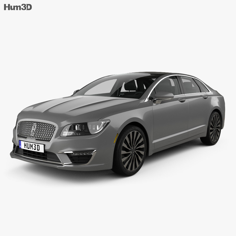 Lincoln MKZ with HQ interior 2020 3d model