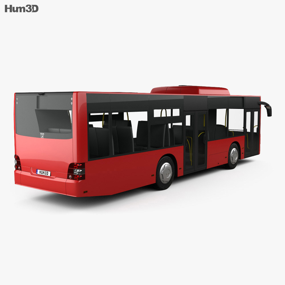 MAN Lion’s City M Bus 2006 3D model - Vehicles on Hum3D