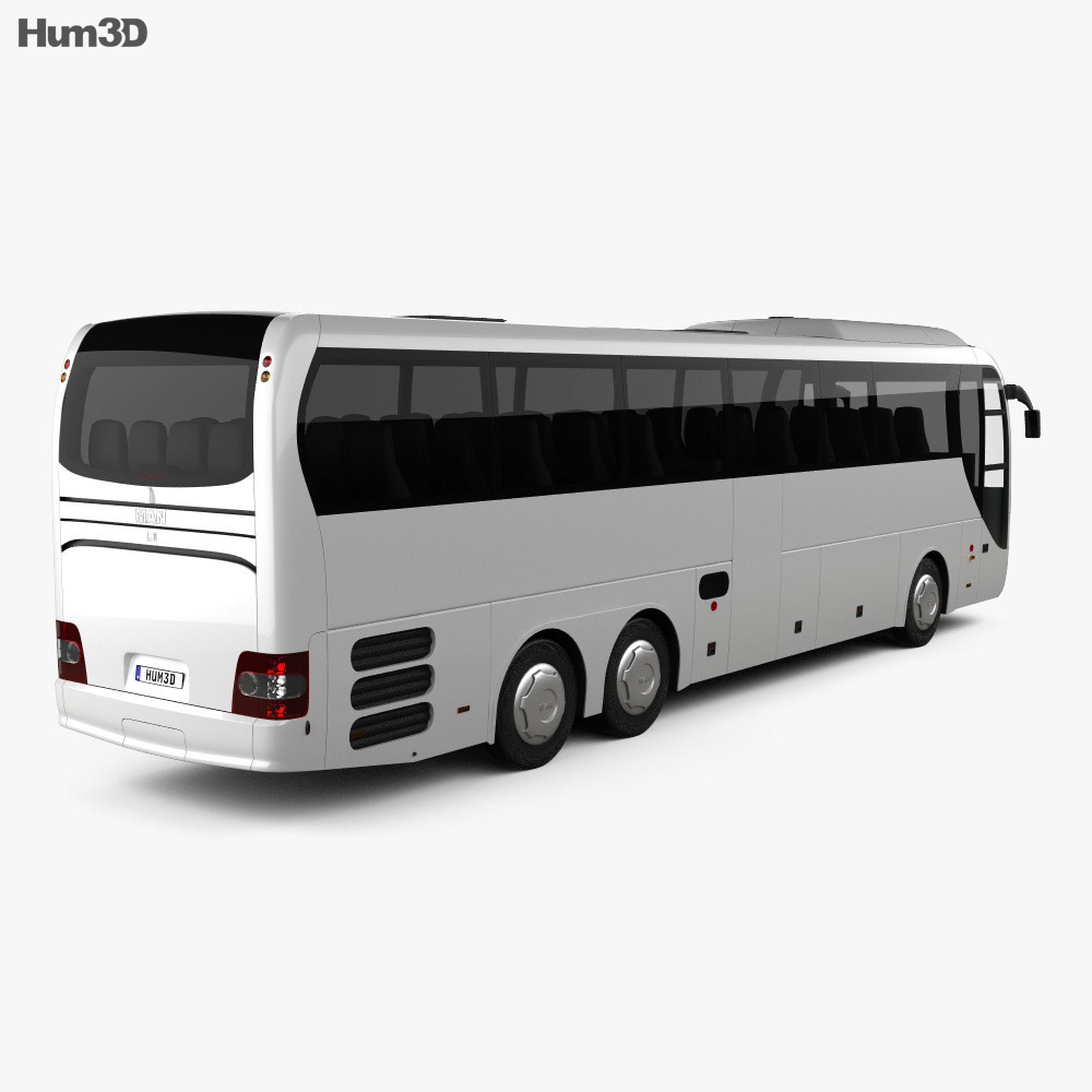 MAN Lion’s Coach C Bus 2007 3D model - Vehicles on Hum3D