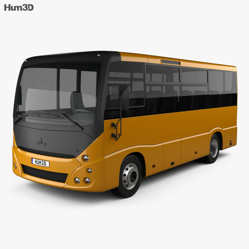 MAZ 241030 bus 2016 3D model - Vehicles on Hum3D