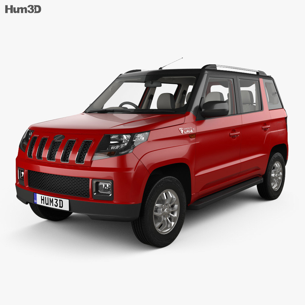 Mahindra TUV300 带内饰 2015 3D模型