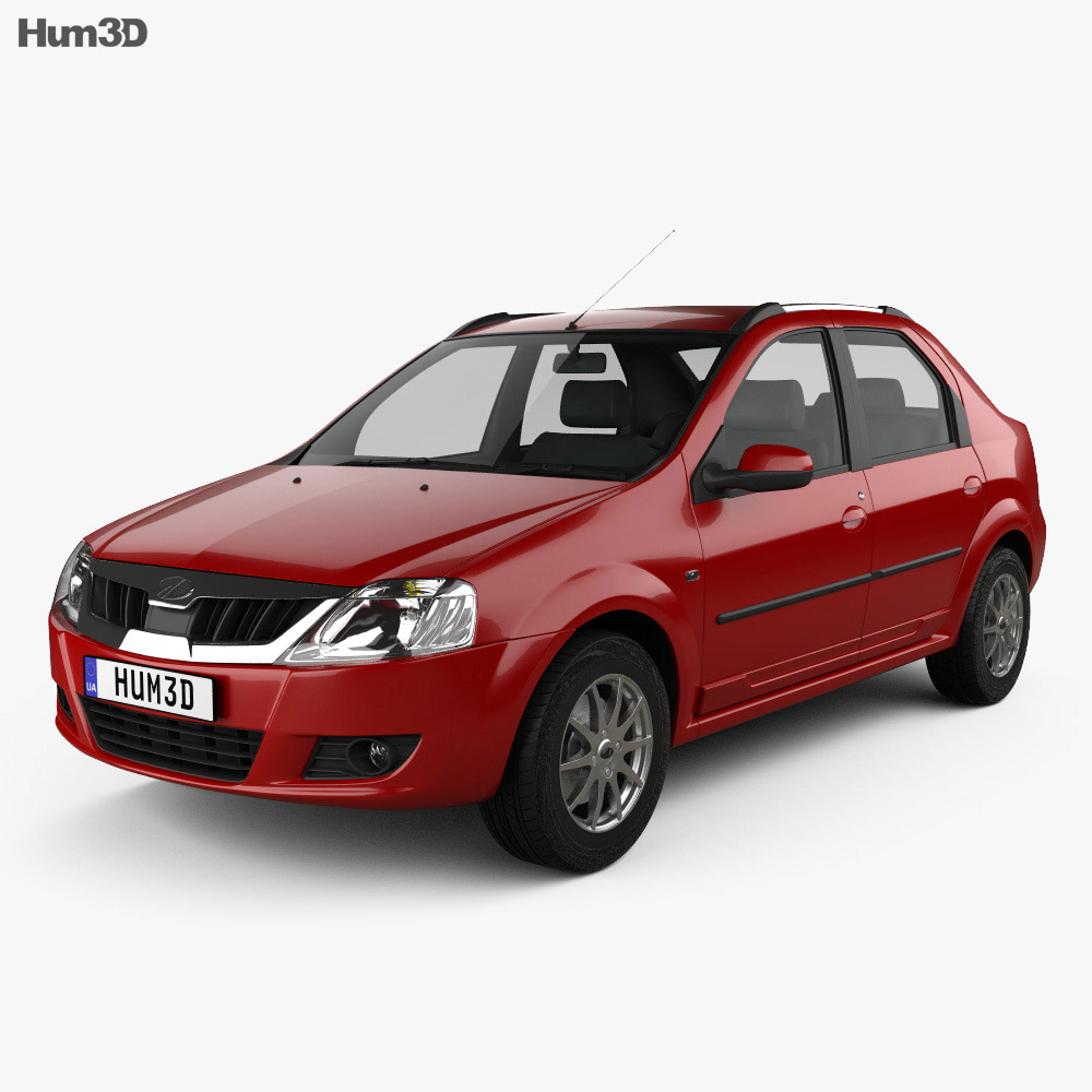 Mahindra Verito 2015 3d model