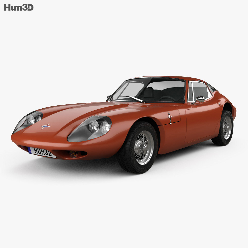 Marcos 1600 GT 1972 3d model