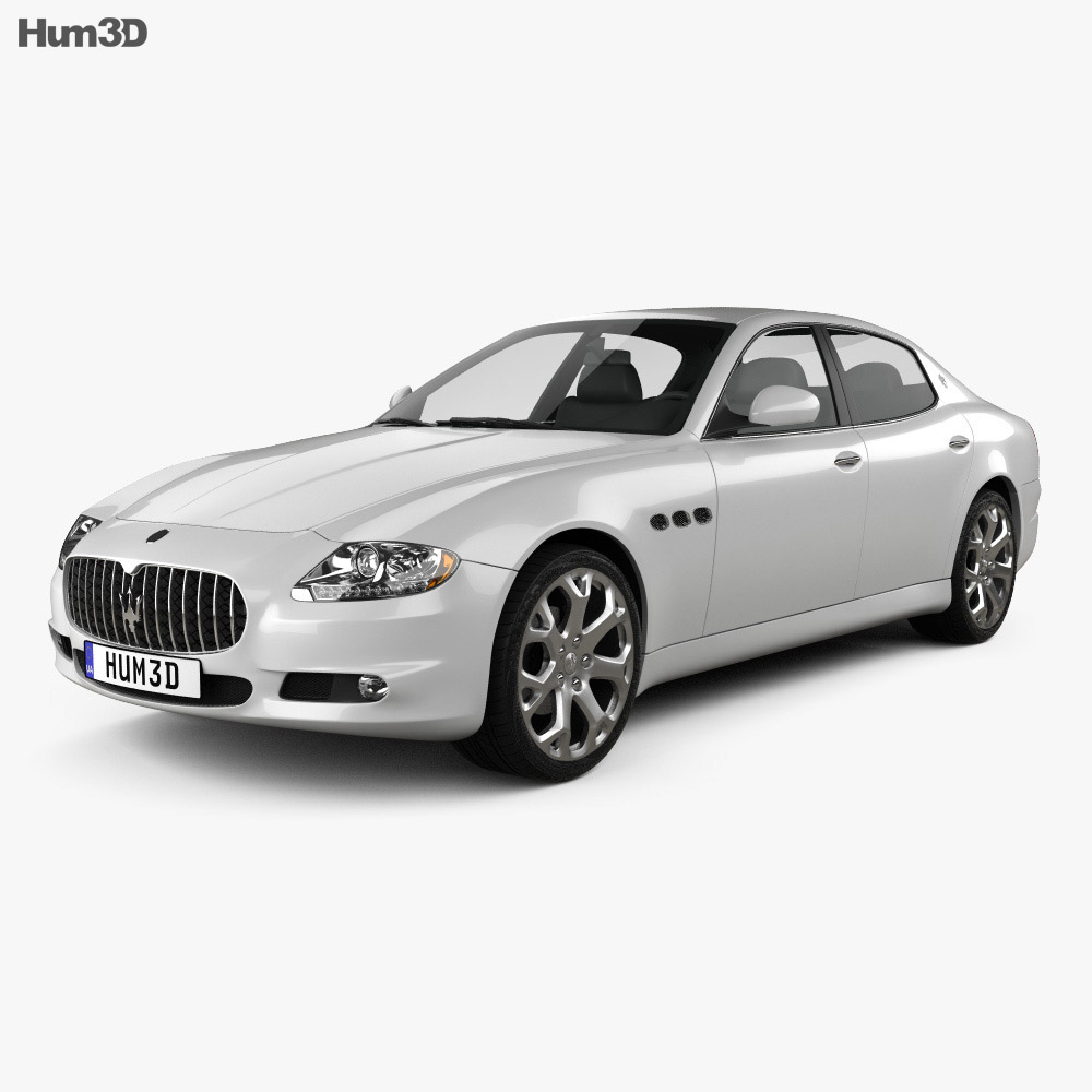 Maserati Quattroporte 2014 3d model