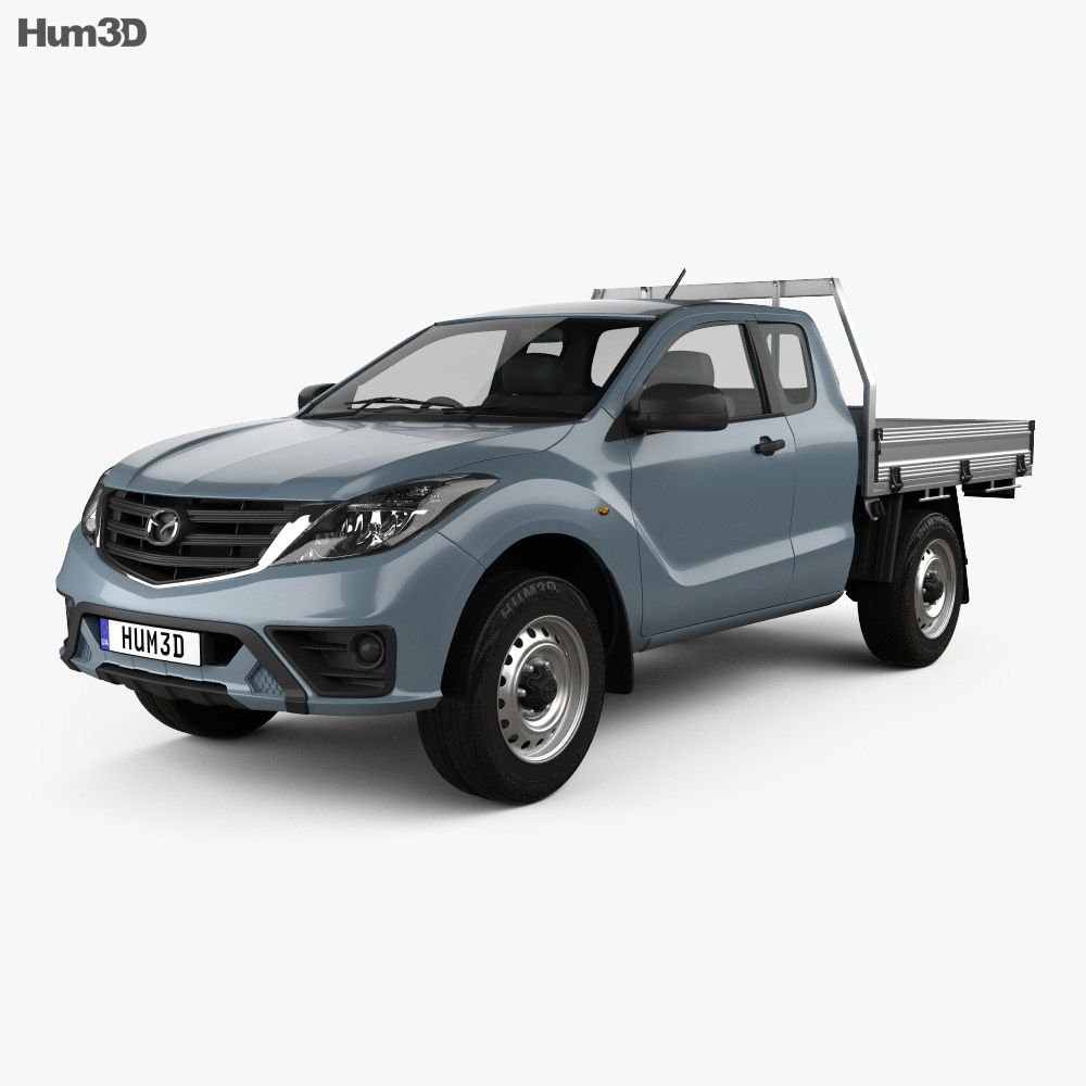 Mazda BT-50 Freestyle Cab Alloy Tray 2021 3d model