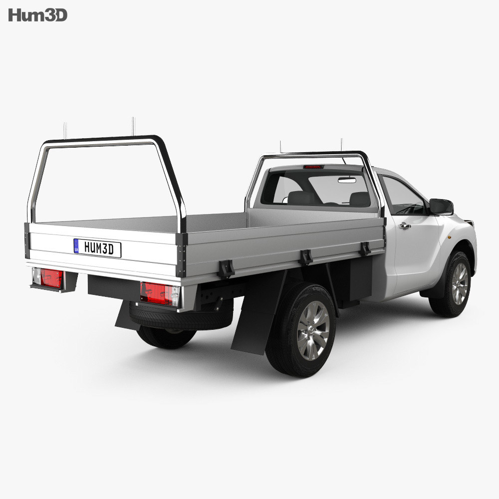 Mazda BT-50 Single Cab 2014 3D model - Vehicles on Hum3D