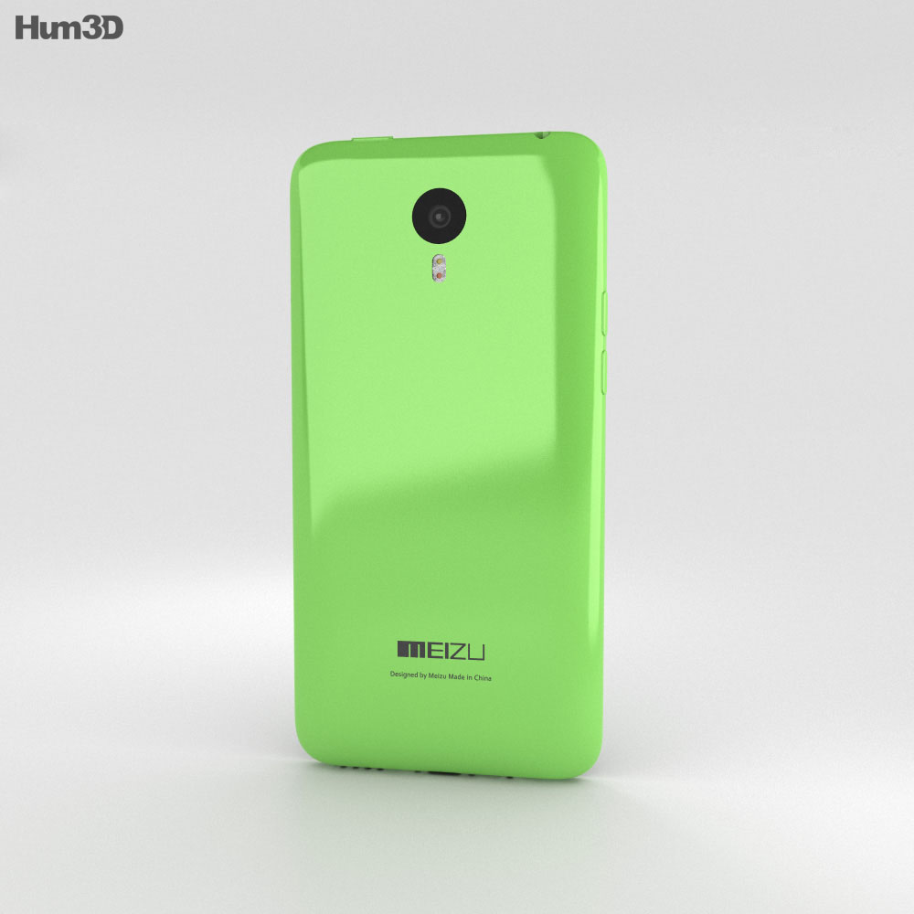 Meizu M1 Note Green 3d model