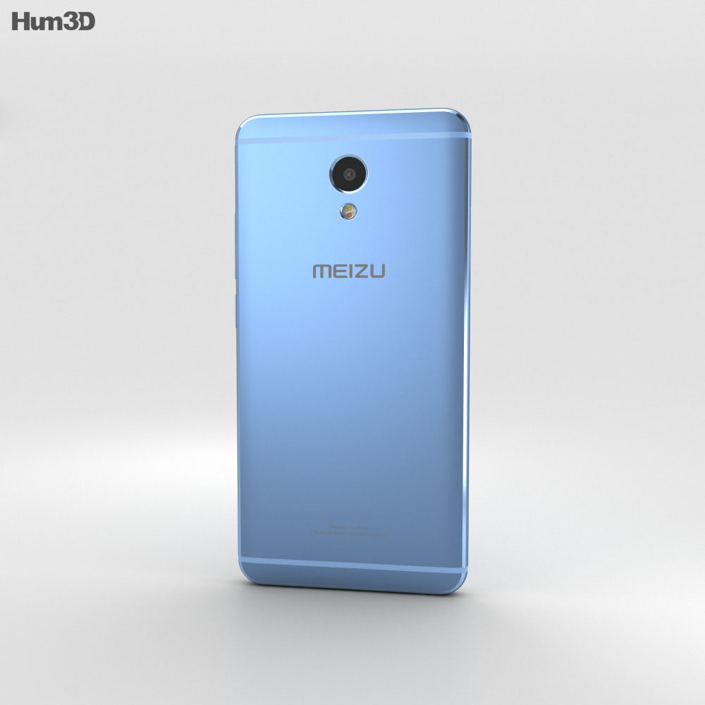 Meizu M5 Note Blue 3D模型